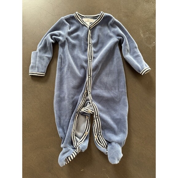 Starting Out Baby Boy Jumpsuit warm with feet Cotton Preppy size NB gift bundle - Picture 2 of 14